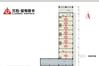 F区4#楼一层平面图