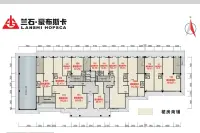 F区1#楼一层平面图