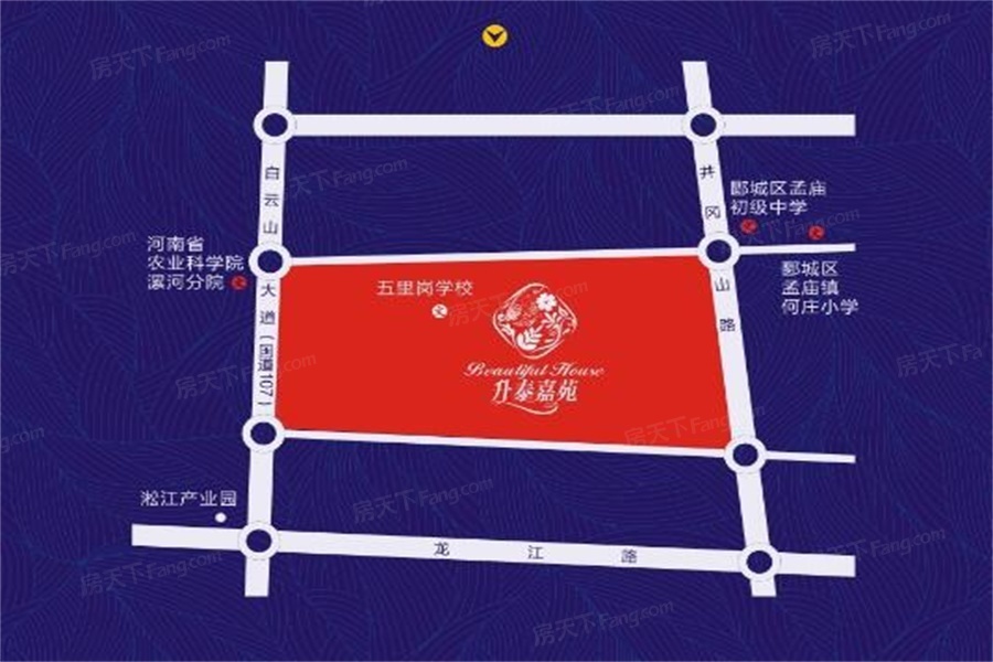 升泰嘉苑交通图