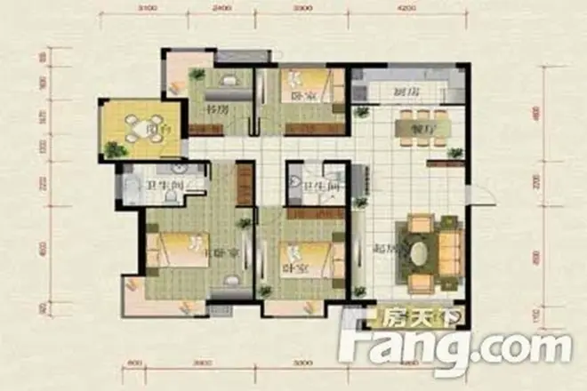 西山雅集户型图