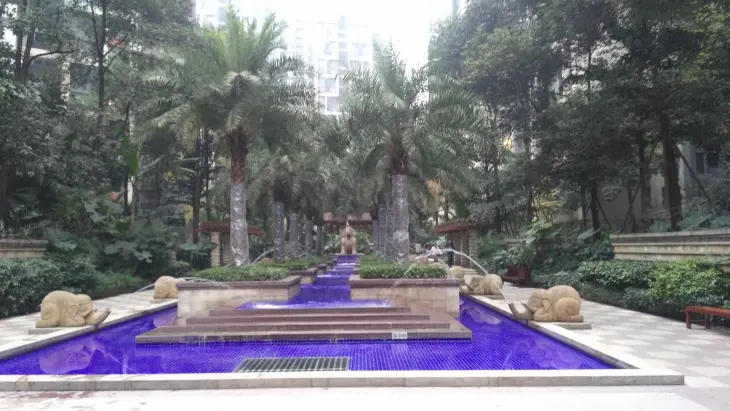 万科金润华府实景图