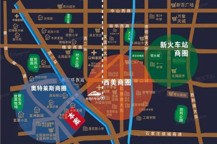 恩泰卓越学府交通图