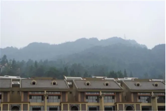 都江之春实景图