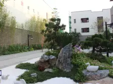 映月台端头位新中式精致装修带前后花园拎包入住