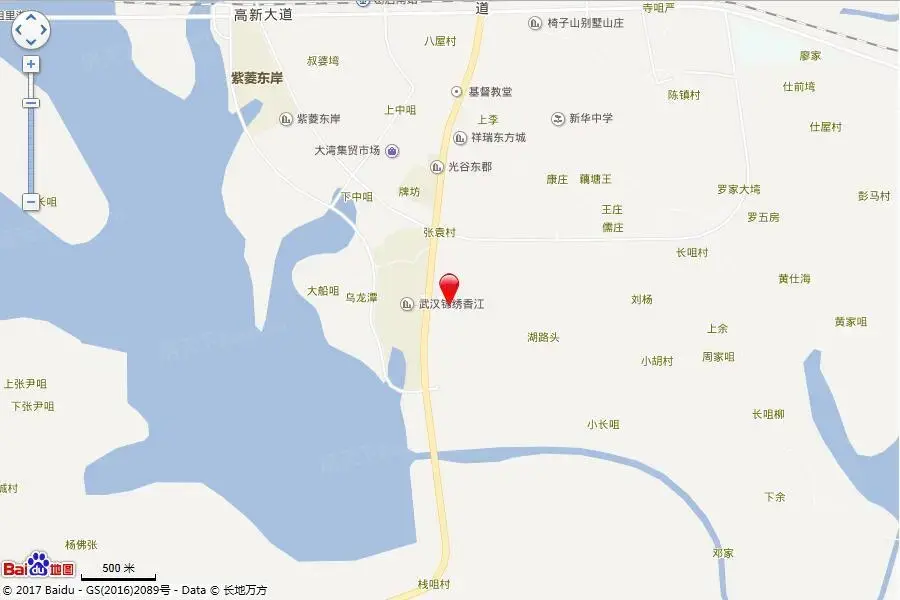 万科五彩城交通图