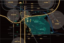 中铁华侨城和园区位交通图