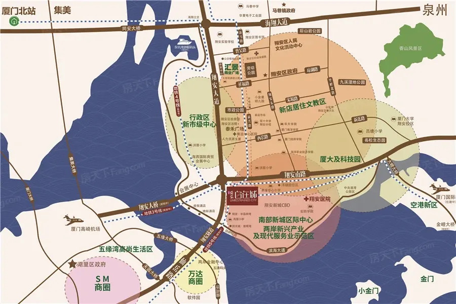 海西·舜弘自在城交通图
