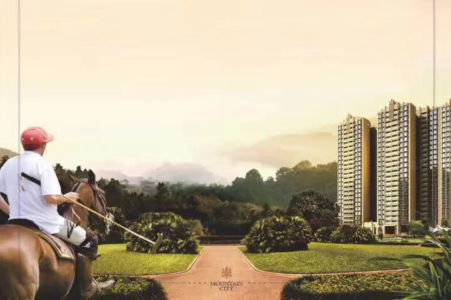 半山郡实景图