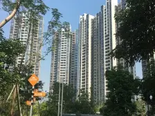 富力天海湾中高楼层 西南向看江景