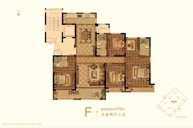荣盛首府户型图