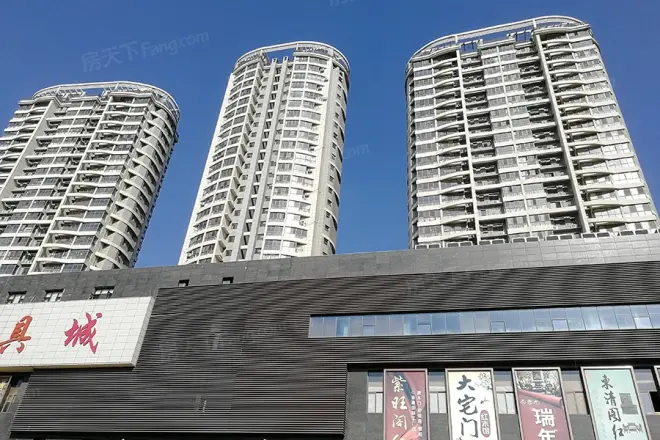 台湾城涑河国际实景图