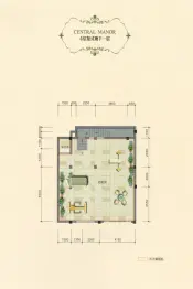 凯光·中央庄园4室2厅1厨3卫建面144.84㎡