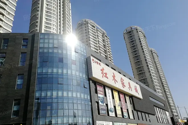 台湾城涑河国际实景图