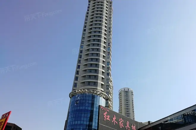 台湾城涑河国际实景图
