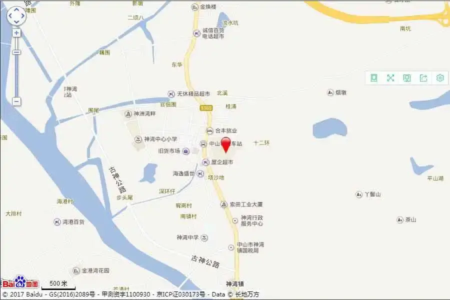 时代南湾北岸交通图