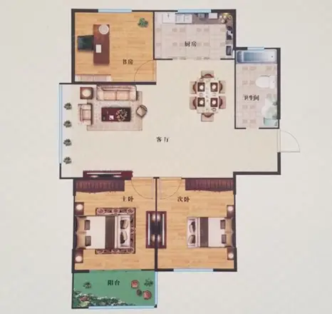 金色阳光户型图