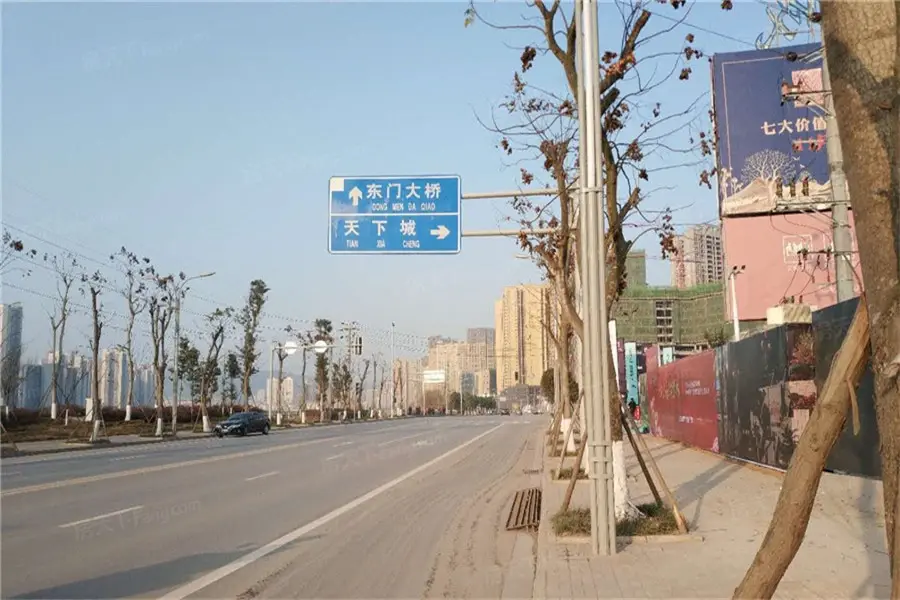 阳光·巨林·天下城交通图