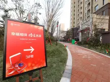 洋房社区人车分流19年刚交房小区