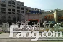 碧桂园银河城售楼处正面实景图