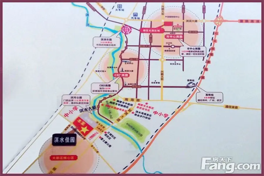 淇水佳园交通图