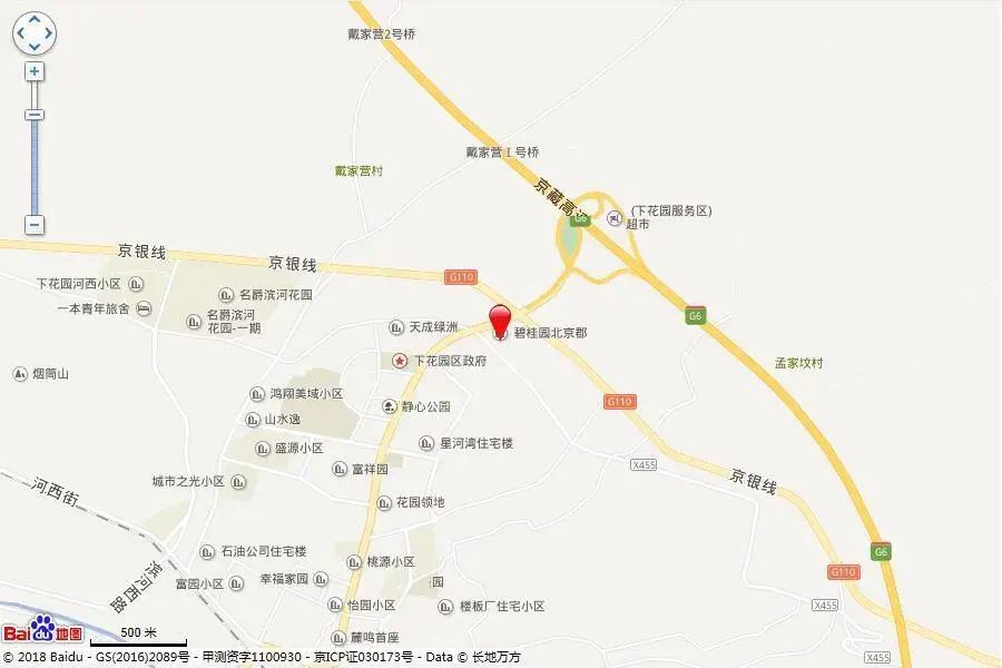 碧桂园北京郡交通图