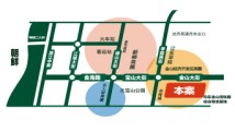 丹东副食品批发城项目区位图