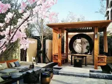 奥体中路,市区大别墅,精装交付,有天有地有院子