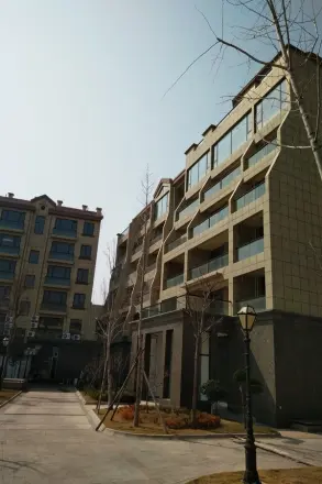 伴月湾小区实景图