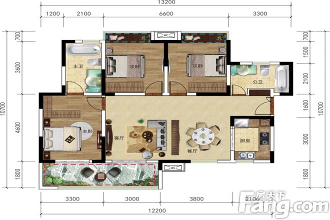 天和睿城户型图