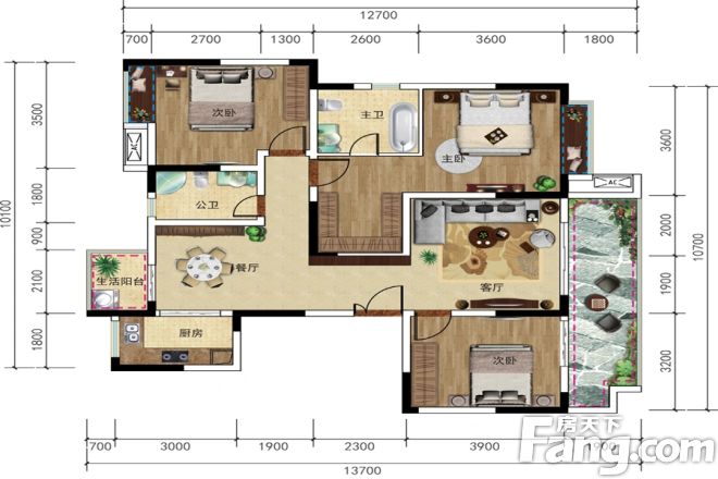 天和睿城户型图