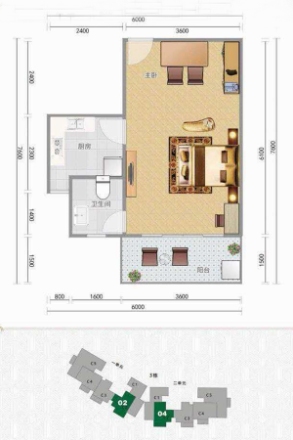 园辉·红树湾户型图