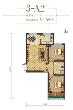 天佑嘉州润园户型图