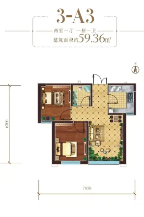 天佑嘉州润园户型图