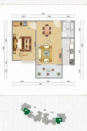 园辉·红树湾户型图
