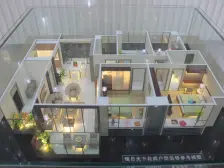 高明瑞日天下地段3房2厅2卫望花园东南朝向