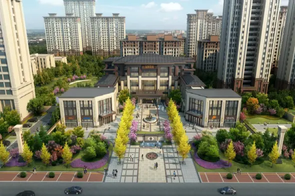 旭阳学府效果图