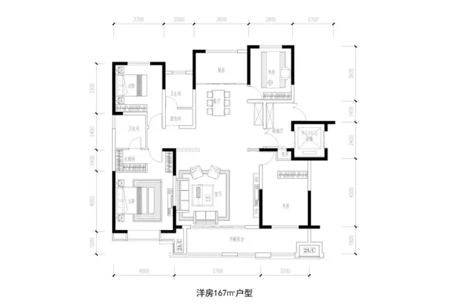 泰鑫东望府户型图
