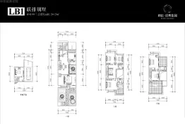 和信经典花园4室4厅1厨4卫建面280.29㎡