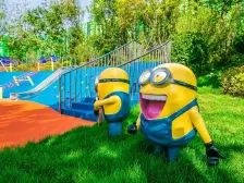 万科翡翠四季精装修交付 小区环境好 绿化环境好