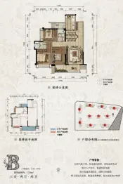 融创·九樾府3室2厅1厨2卫建面120.0㎡
