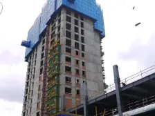 黄河北高层电梯房户型方正,低密度小区,