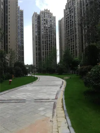 南湖世纪实景图