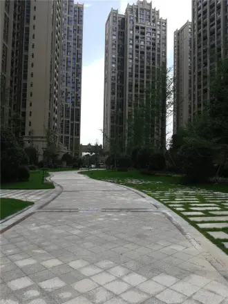 南湖世纪实景图