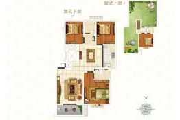 豫嘉·盛世家园4室2厅1厨3卫建面139.0㎡