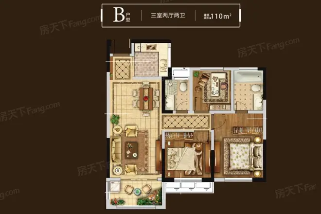 随园金麟府户型图