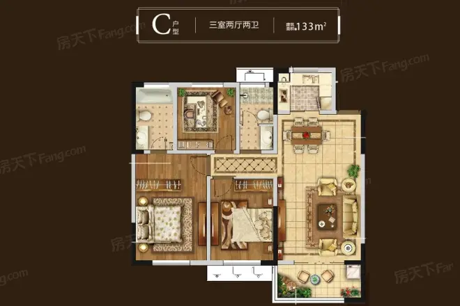 随园金麟府户型图