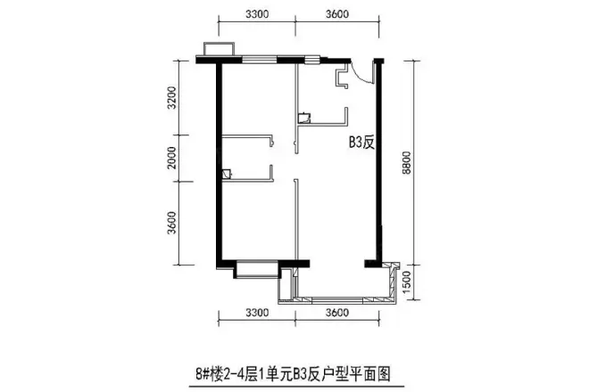 京汉铂寓户型图