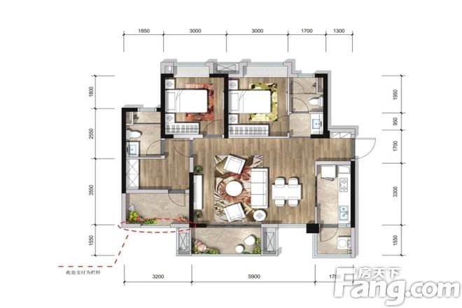 新城悦隽盛世户型图