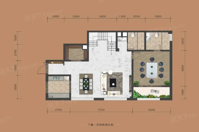 保利天玺户型图