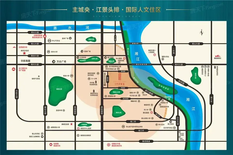 唯康水岸豪庭交通图